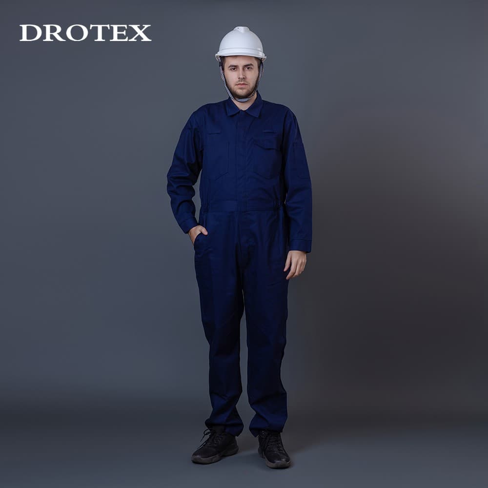 電工維修工阻燃防靜電連體工作服